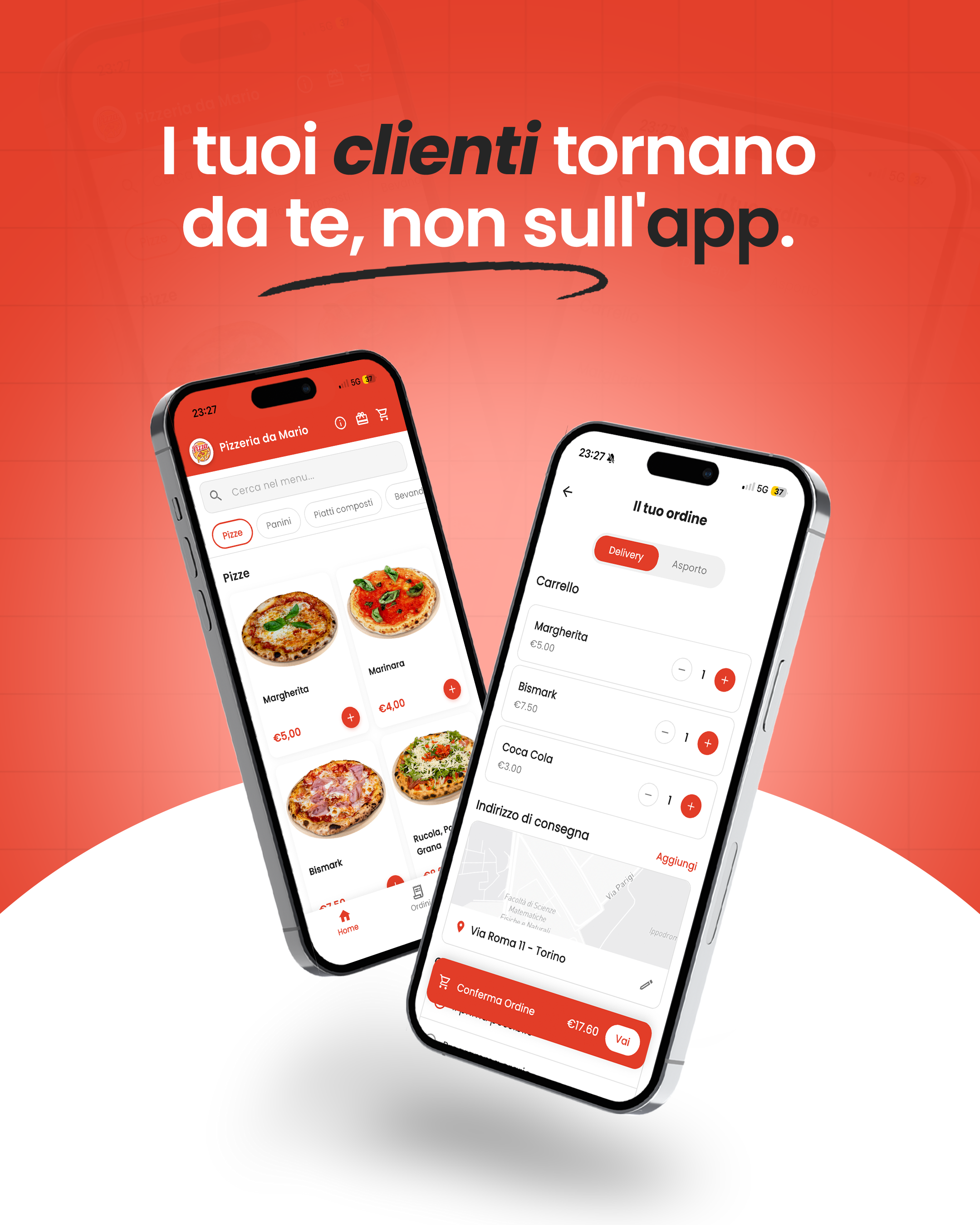 App Clienti PizzaYo