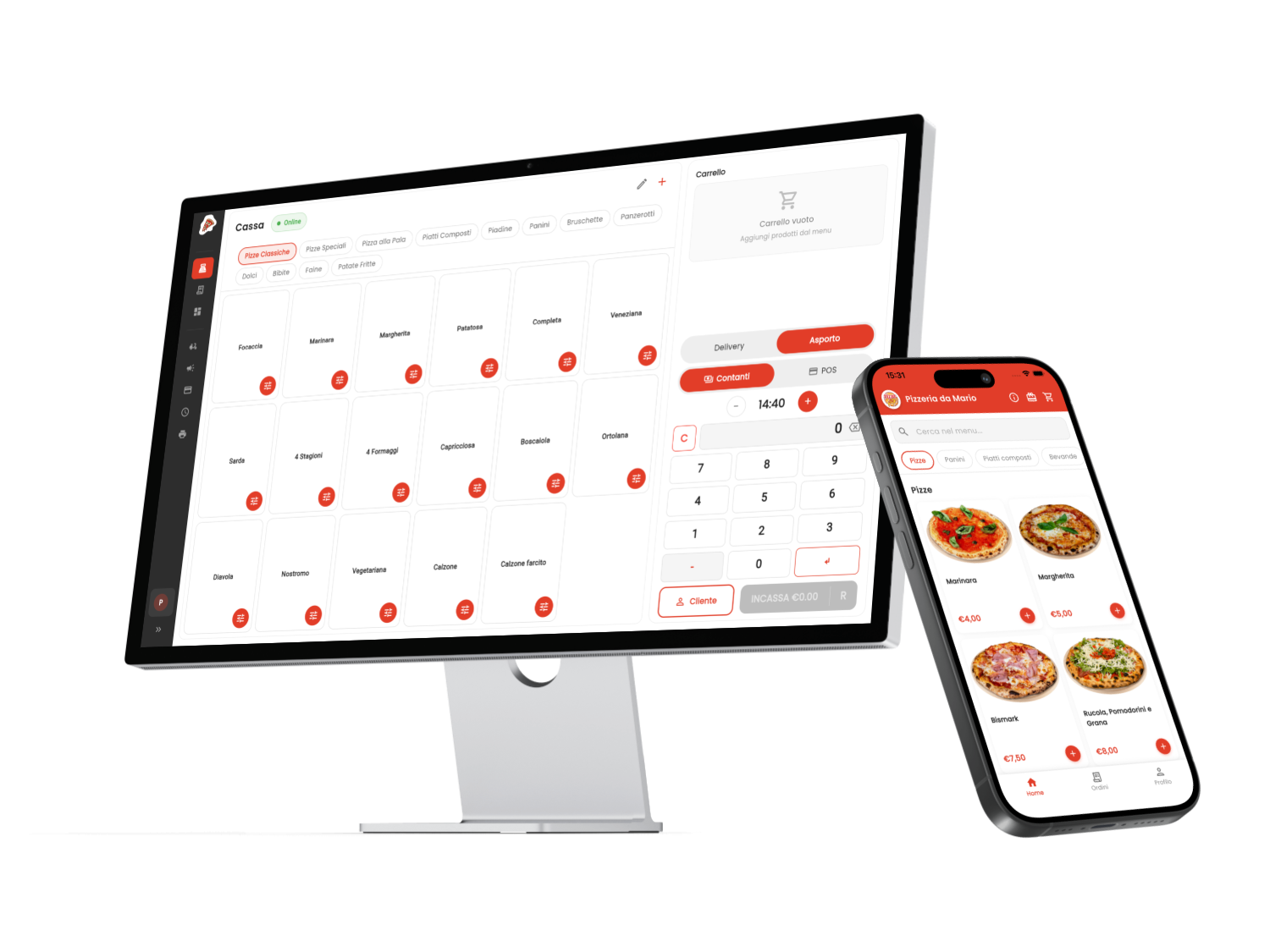 PizzaYo - Gestionale e App